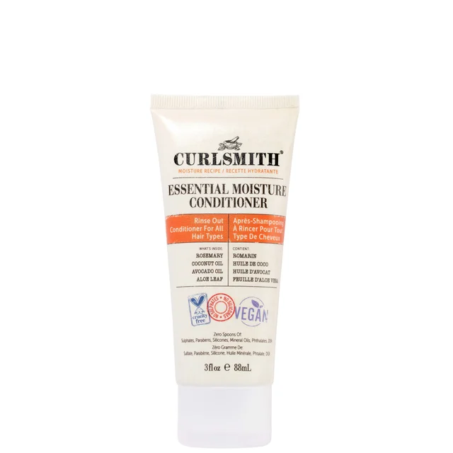 Curlsmith Essential Moisture Conditioner Travel Size nawilżająca odżywka do włosów kręconych wielkość podróżna 85 ml
