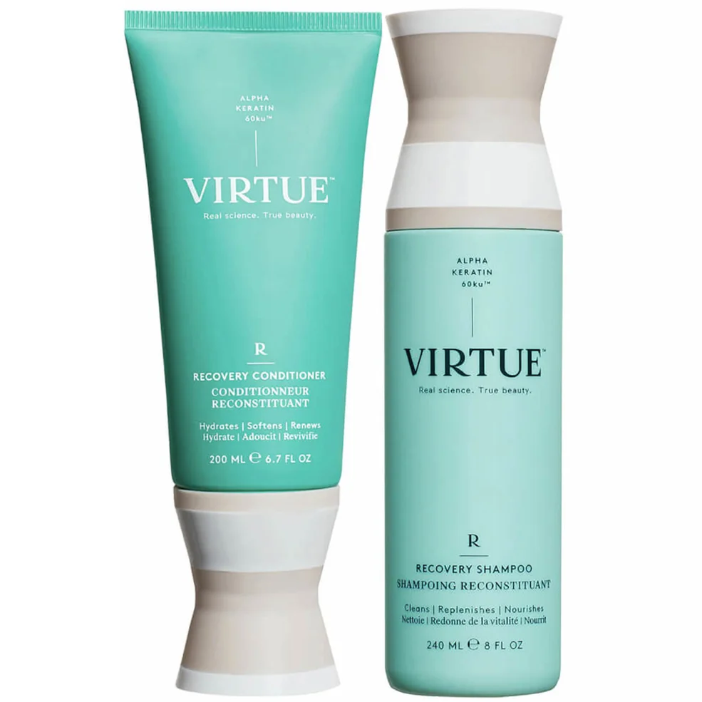 VIRTUE Recovery Shampoo and Conditioner Duo For Dry, Damaged and Coloured Hair Zdjęcie 1