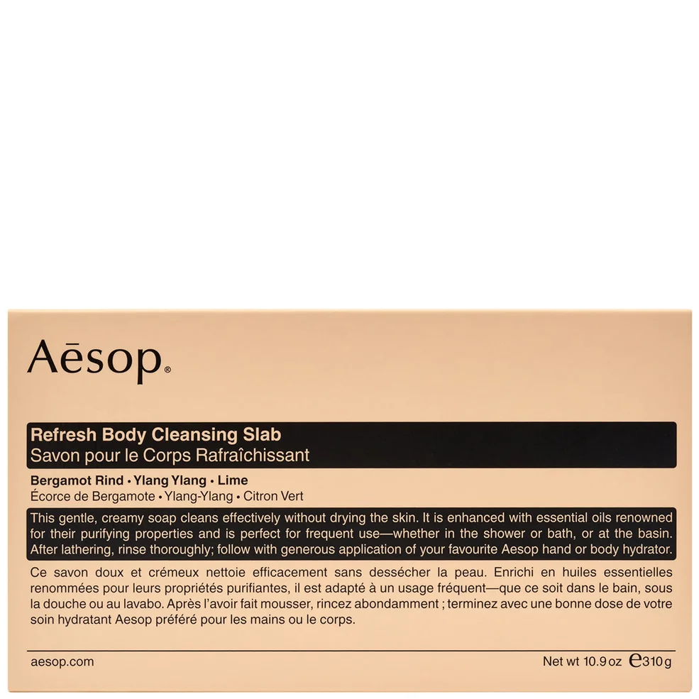 Aesop Refresh Body Cleansing Slab kostka oczyszczająco-odświeżająca do ciała 310 g Zdjęcie 1
