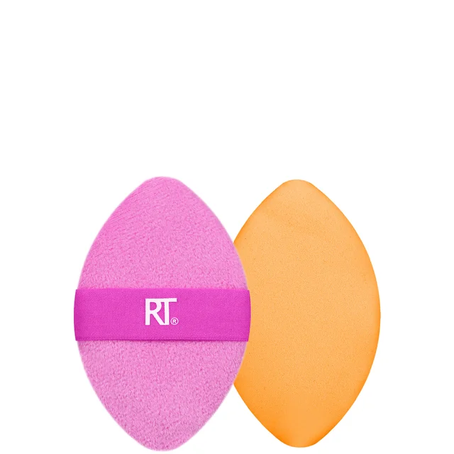 Real Techniques Miracle 2-in-1 Powder Puff gąbeczka do pudru 2 w 1