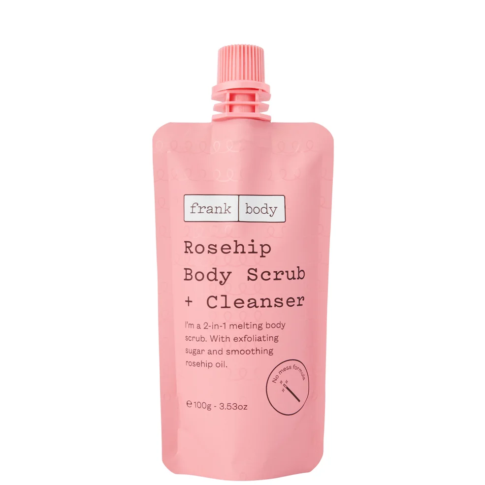 Frank Body Rosehip Body Scrub and Cleanser 100g Zdjęcie 1