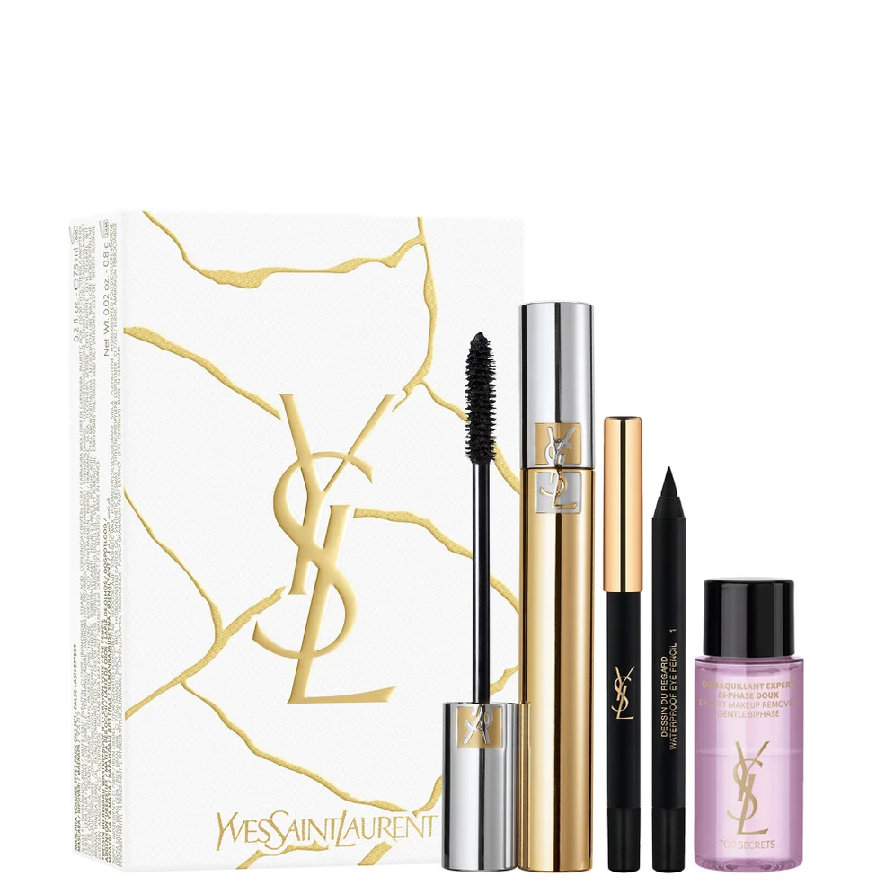 Yves Saint Laurent Effet Volume Faux Cils Mascara, Mini Dessin du Regard and Makeup Remover Gift Set Zdjęcie 1