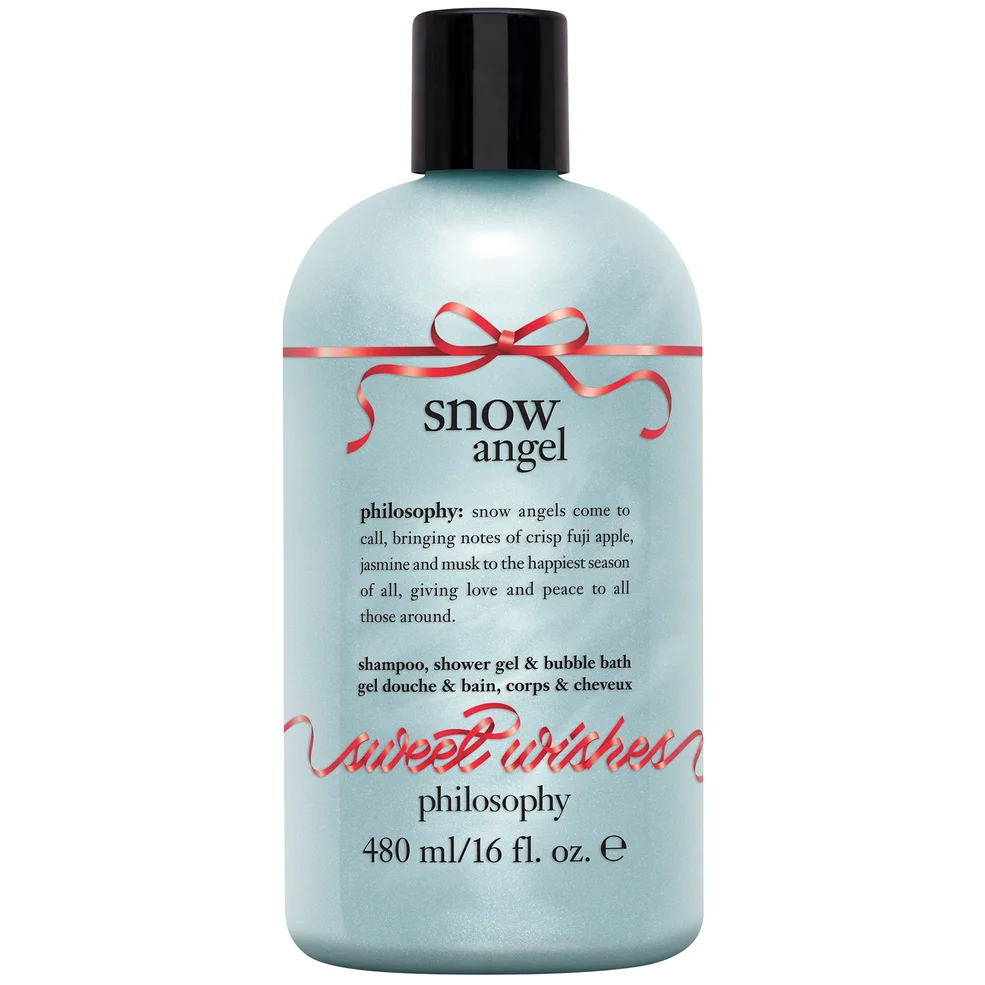 philosophy Christmas 2023 Snow Angel Shower Gel and Bubble Bath 480ml Zdjęcie 1