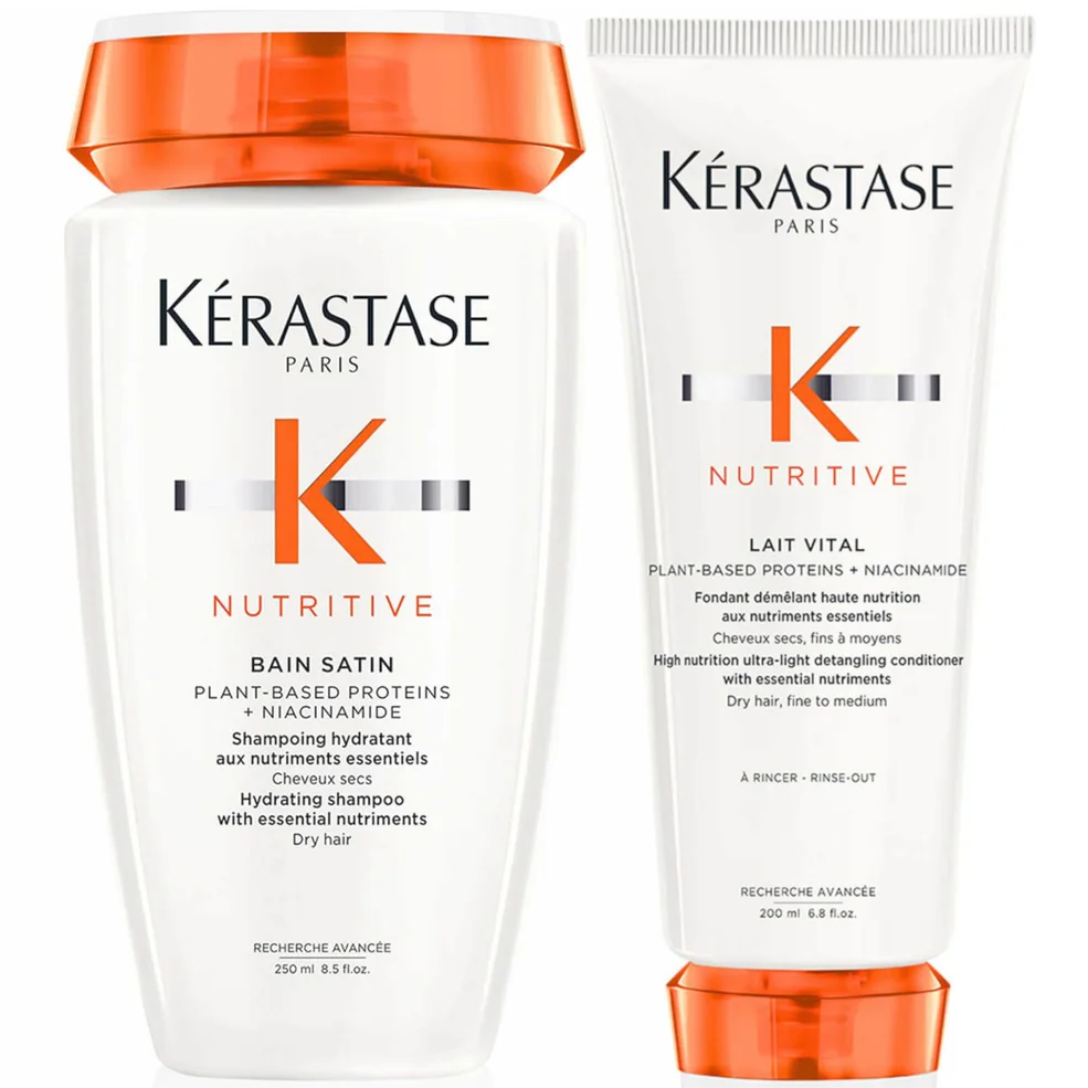 Kérastase Nutritive Nourish and Hydrate Shampoo and Conditioner Duo for Fine-Medium Dry Hair Zdjęcie 1
