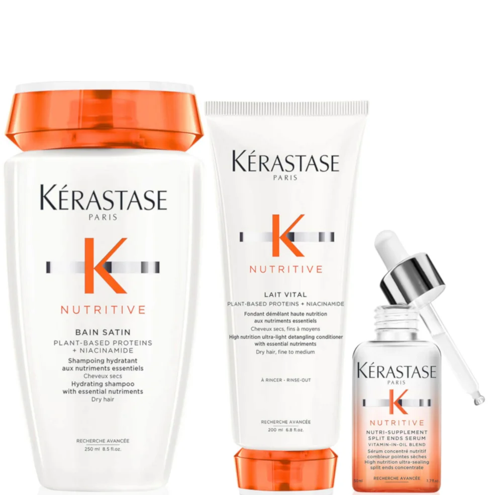 Kérastase Nutritive Root To Tip Hydrating Heroes Nourish and Smooth Bundle for Fine-Medium Dry Hair Zdjęcie 1
