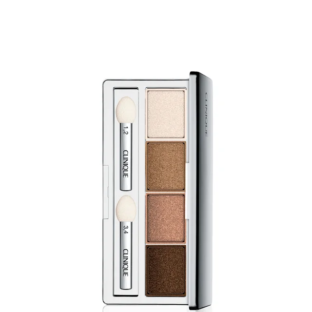 Clinique All About Shadow Quads komplet czterech cieni do powiek – Teddy Bear