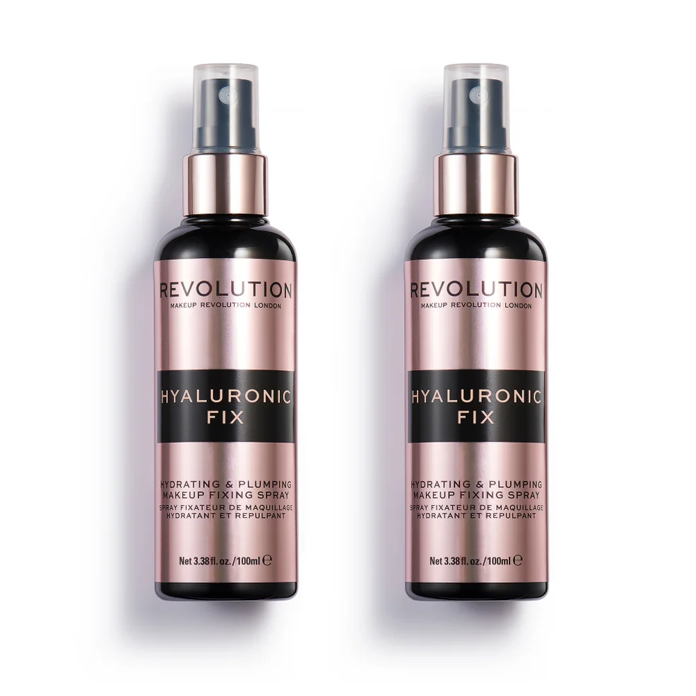Makeup Revolution Hyaluronic Fixing Spray Duo Zdjęcie 1