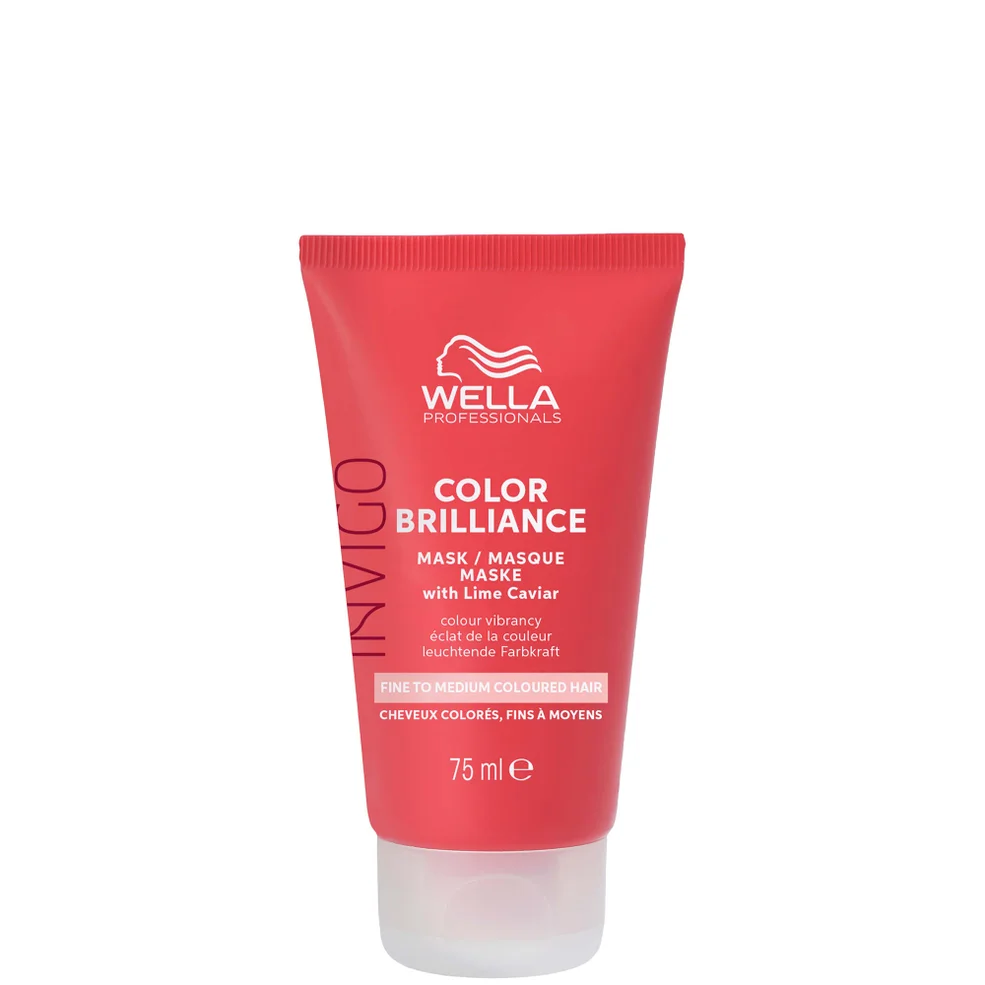 Wella Professionals Care Invigo Color Brilliance Vibrant Colour Mask for Fine Medium Hair szampon do włosów 75 ml Zdjęcie 1