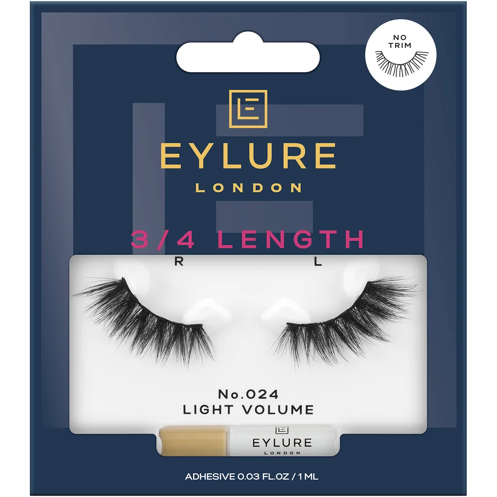 Eylure 3/4 False Lashes - No. 024 Zdjęcie 1