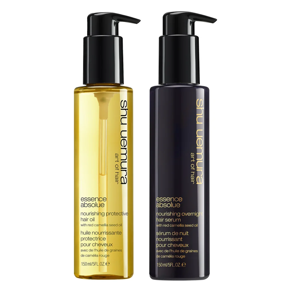 Shu Uemura Art of Hair Essence Absolue Oil and Essence Absolue Overnight Serum Duo for Hair Protectection Zdjęcie 1