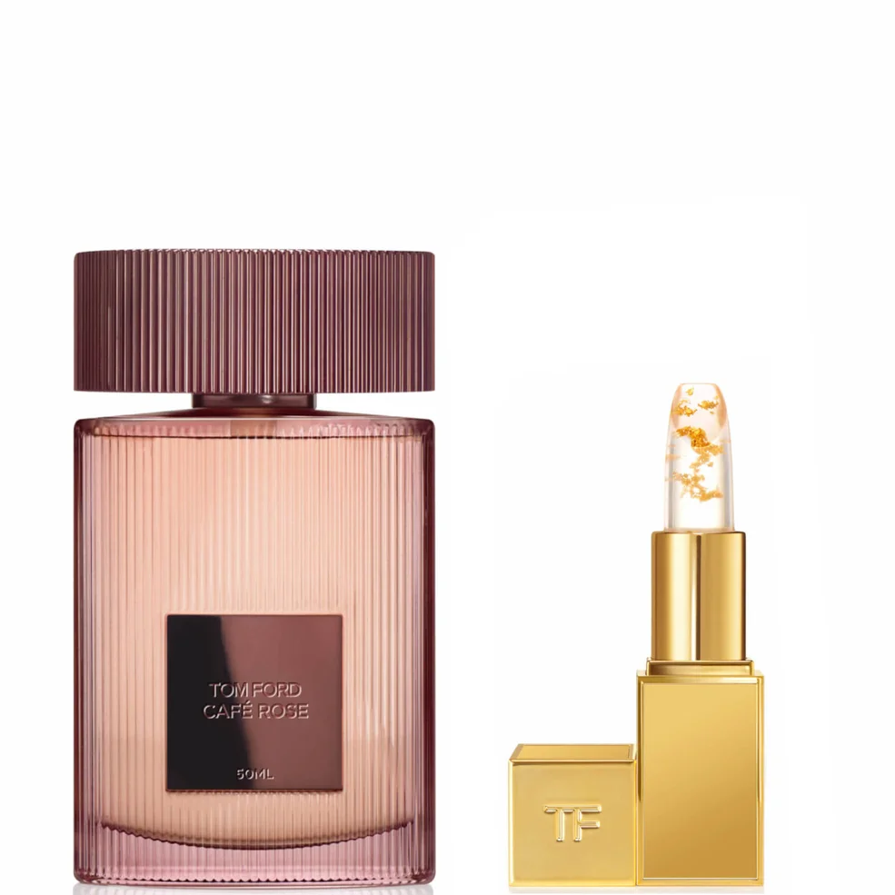 TOM FORD Café Rose Eau de Parfum 50ml and Lip Bundle Zdjęcie 1