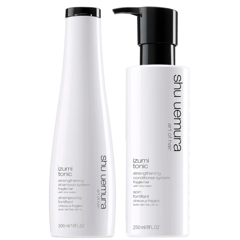 Shu Uemura Art of Hair Izumi Tonic Rice Water Shampoo and Conditioner Routine Zdjęcie 1