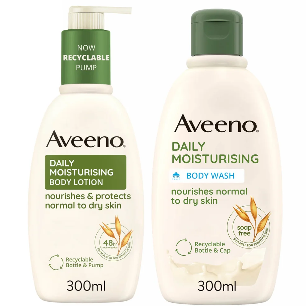Aveeno Daily Moisturising Wash and Lotion Duo Zdjęcie 1