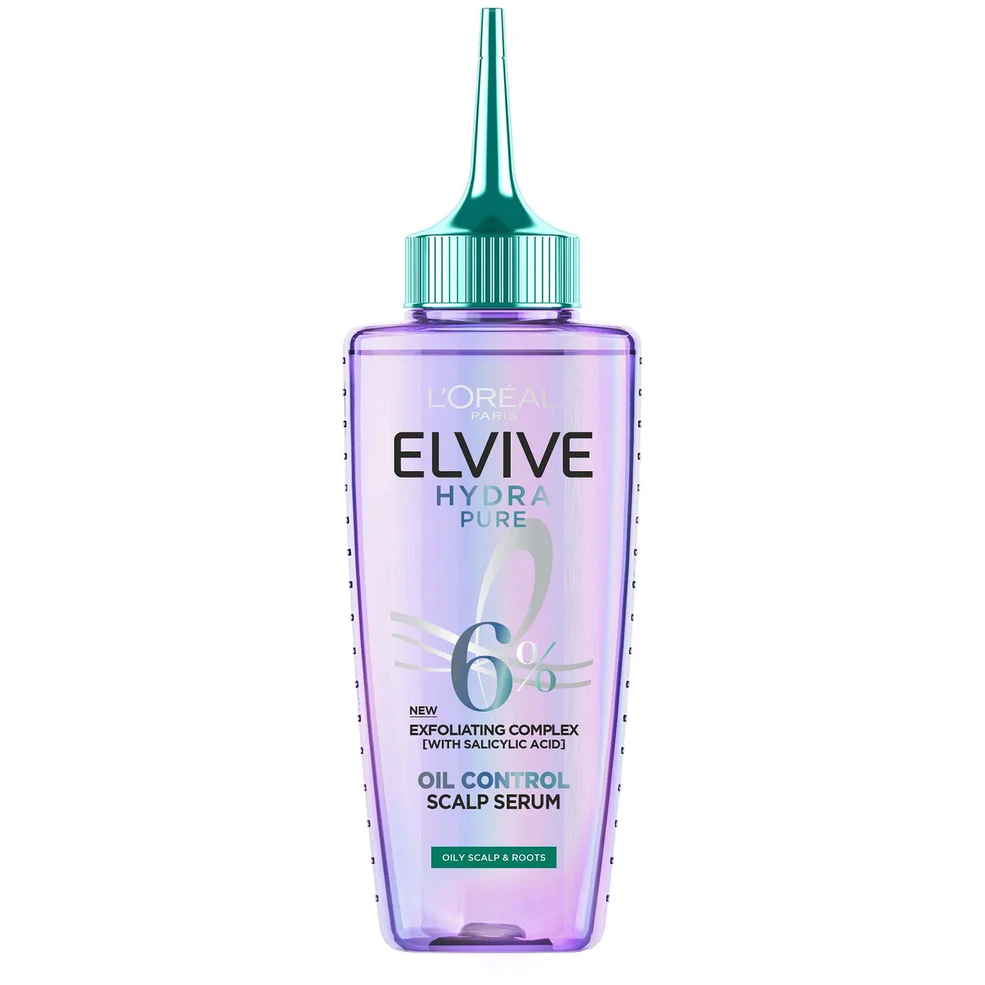 L'Oréal Paris Elvive Hydra Pure Exfoliating Pre-Shampoo Scalp Serum with Salicylic Acid for Oily Scalp and Roots serum 102 ml Zdjęcie 1