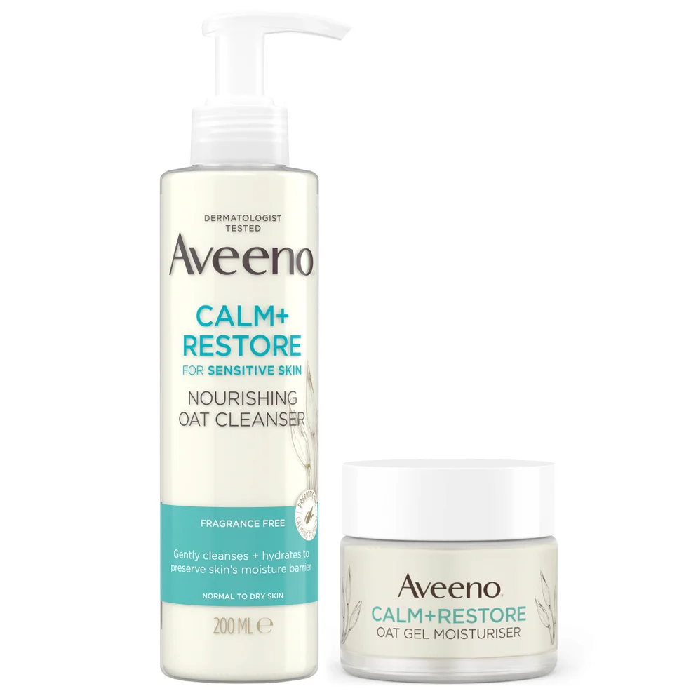 Aveeno Face Calm and Restore Sensitive Skin Best Seller Duo Zdjęcie 1
