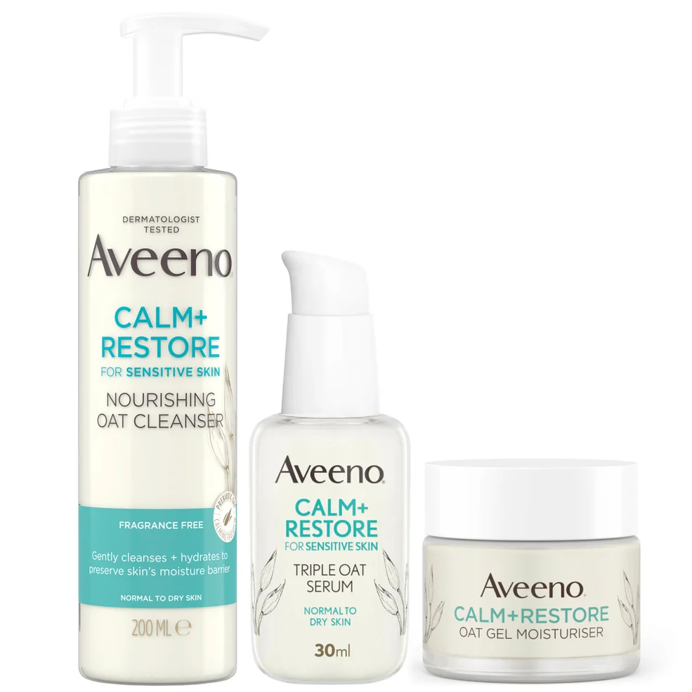 Aveeno Face Calm and Restore Morning Nourish Routine Zdjęcie 1
