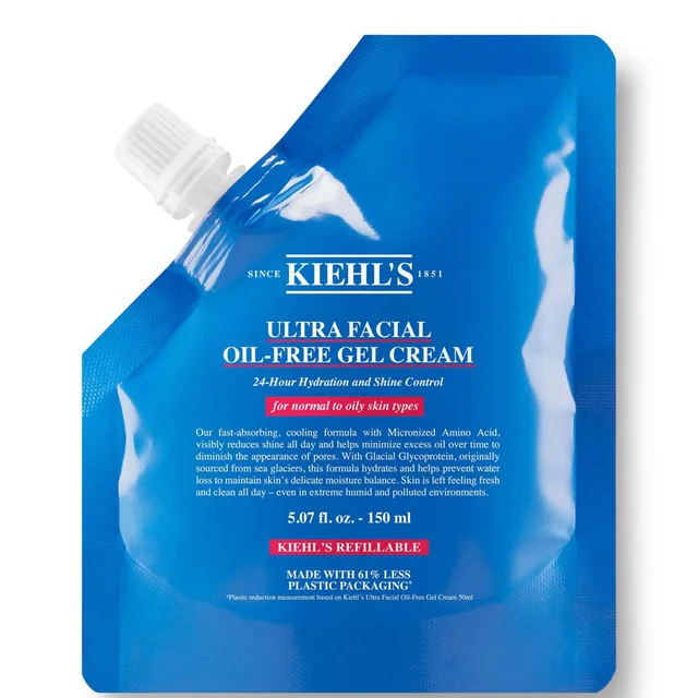 Kiehl's Ultra Facial Cream Oil Free Refill Pouch krem do twarzy – zapas 150 ml