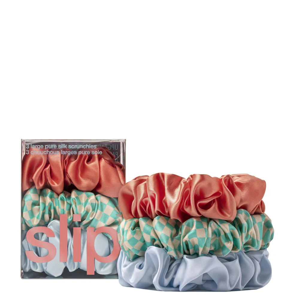 Slip Pure Silk Large Scrunchies - Sea Mist Zdjęcie 1