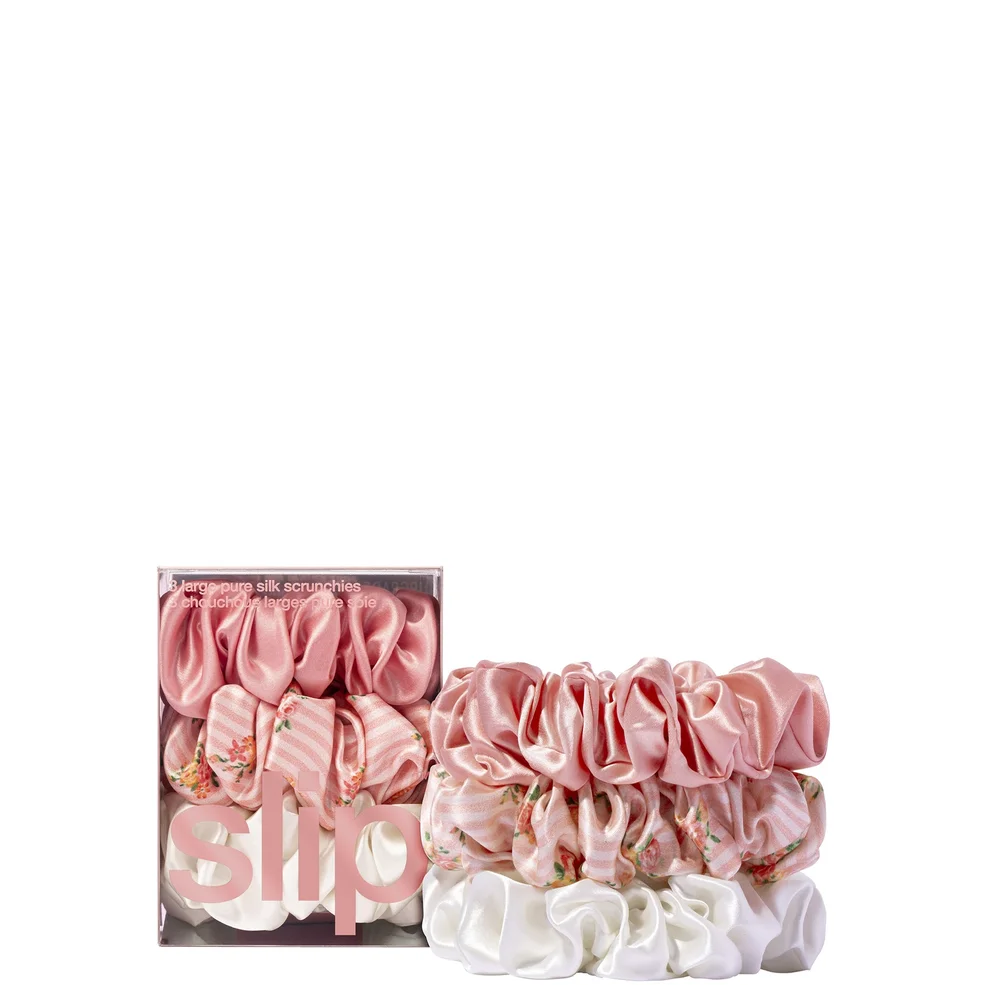Slip Pure Silk Large Scrunchies - Petal Zdjęcie 1