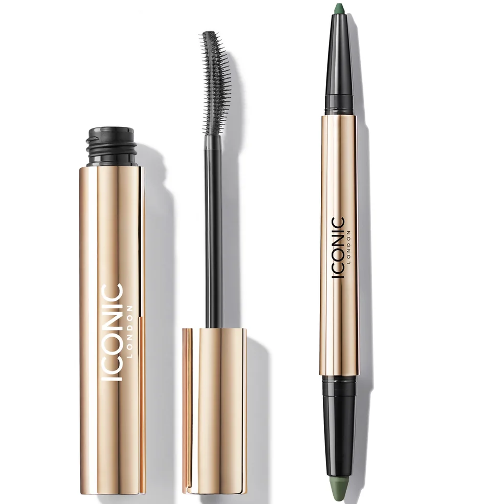 ICONIC London Enrich and Elevate Mascara and Kajal Eyeliner Bundle (Various Shades) Zdjęcie 1