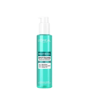L'Oréal Paris Bright Reveal Spot Fading Serum-in-Cleanser with Niacinamide and Salicylic Acid serum oczyszczające 150 ml - undefined undefined