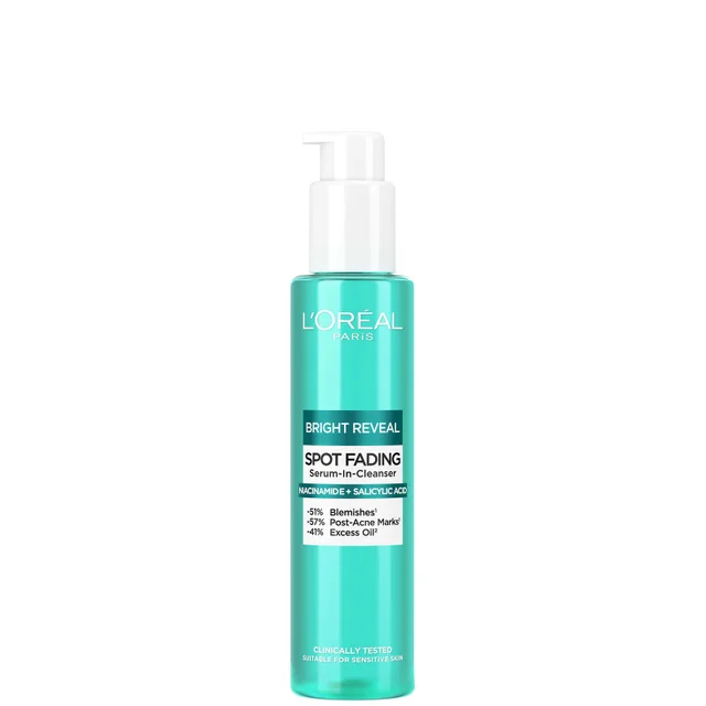 L'Oréal Paris Bright Reveal Spot Fading Serum-in-Cleanser with Niacinamide and Salicylic Acid serum oczyszczające 150 ml