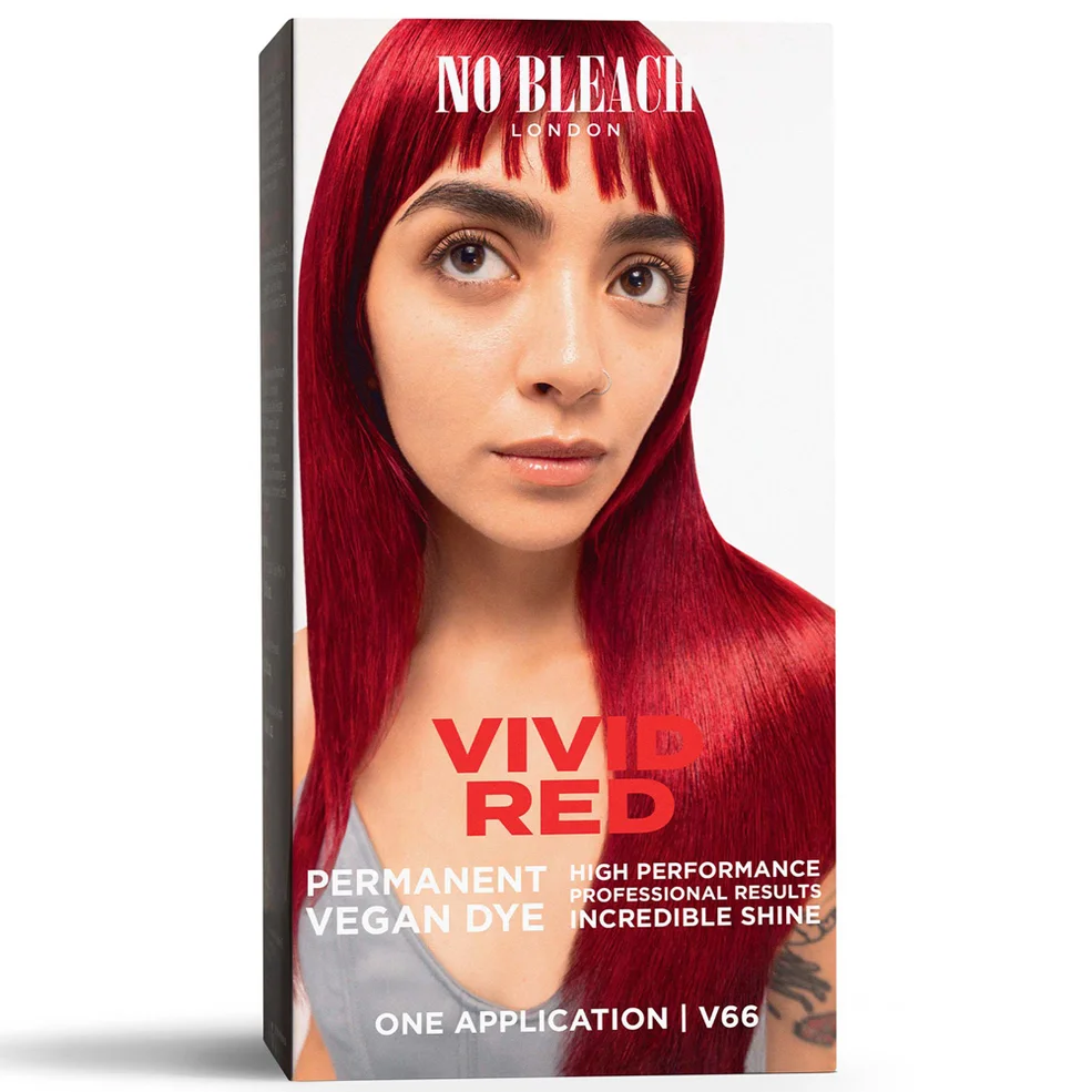 BLEACH LONDON Vivid Red Permanent Kit Zdjęcie 1