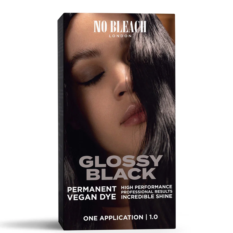 BLEACH LONDON Glossy Black Permanent Kit Zdjęcie 1