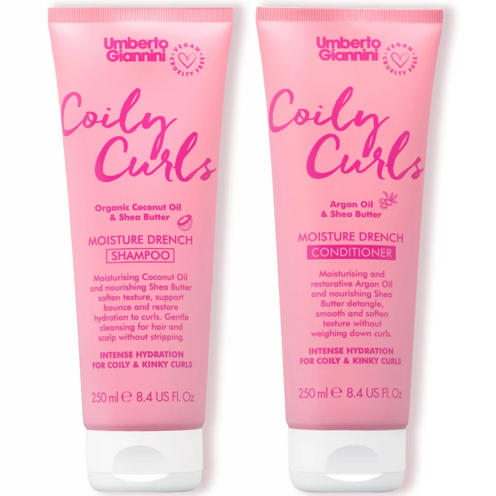 Umberto Giannini Coily Curls Shampoo and Conditioner Duo Zdjęcie 1