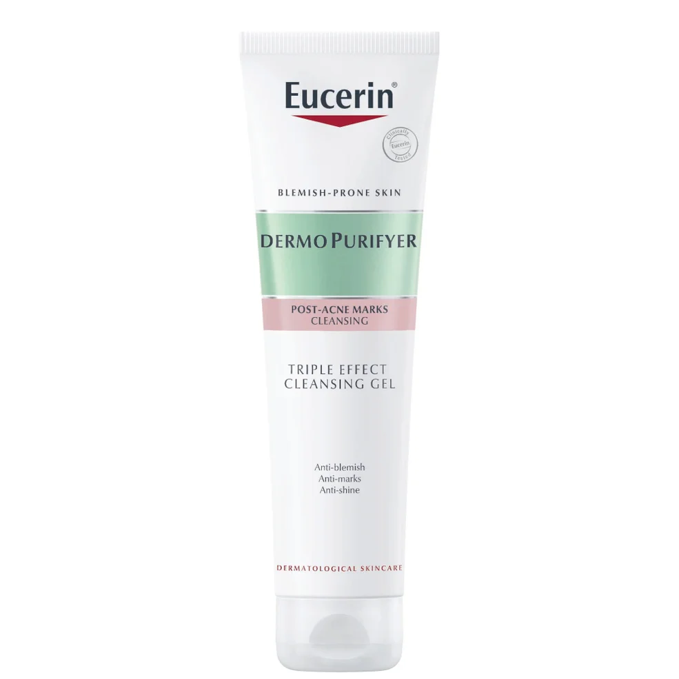 Eucerin DermoPurifyer Anti-Blemish Triple Effect Cleansing Gel żel oczyszczający przeciw niedoskonałościom skóry 150 ml Zdjęcie 1