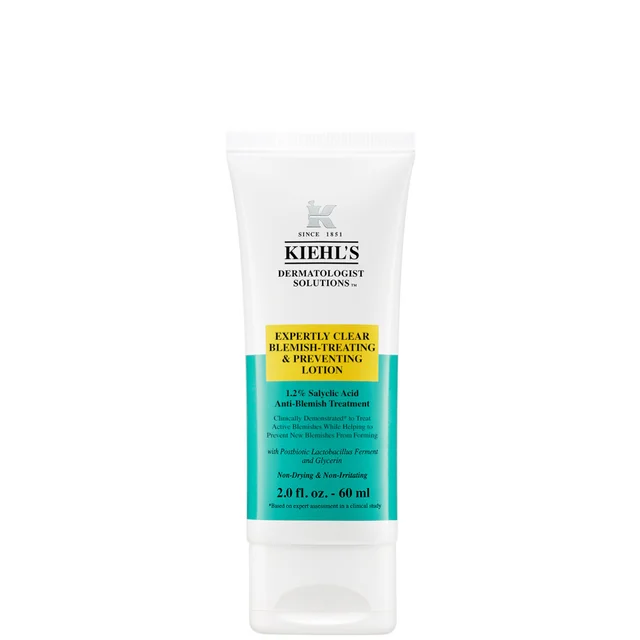 Kiehl's Expertly Clear Blemish-Clearing and Preventing Lotion produkt redukujący i zapobiegający niedoskonałościom skóry 60 ml