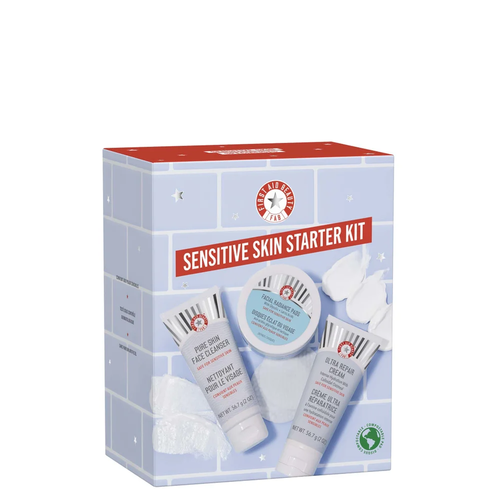 First Aid Beauty Sensitive Skin Starter Kit zestaw startowy do pielęgnacji skóry wrażliwej Zdjęcie 1