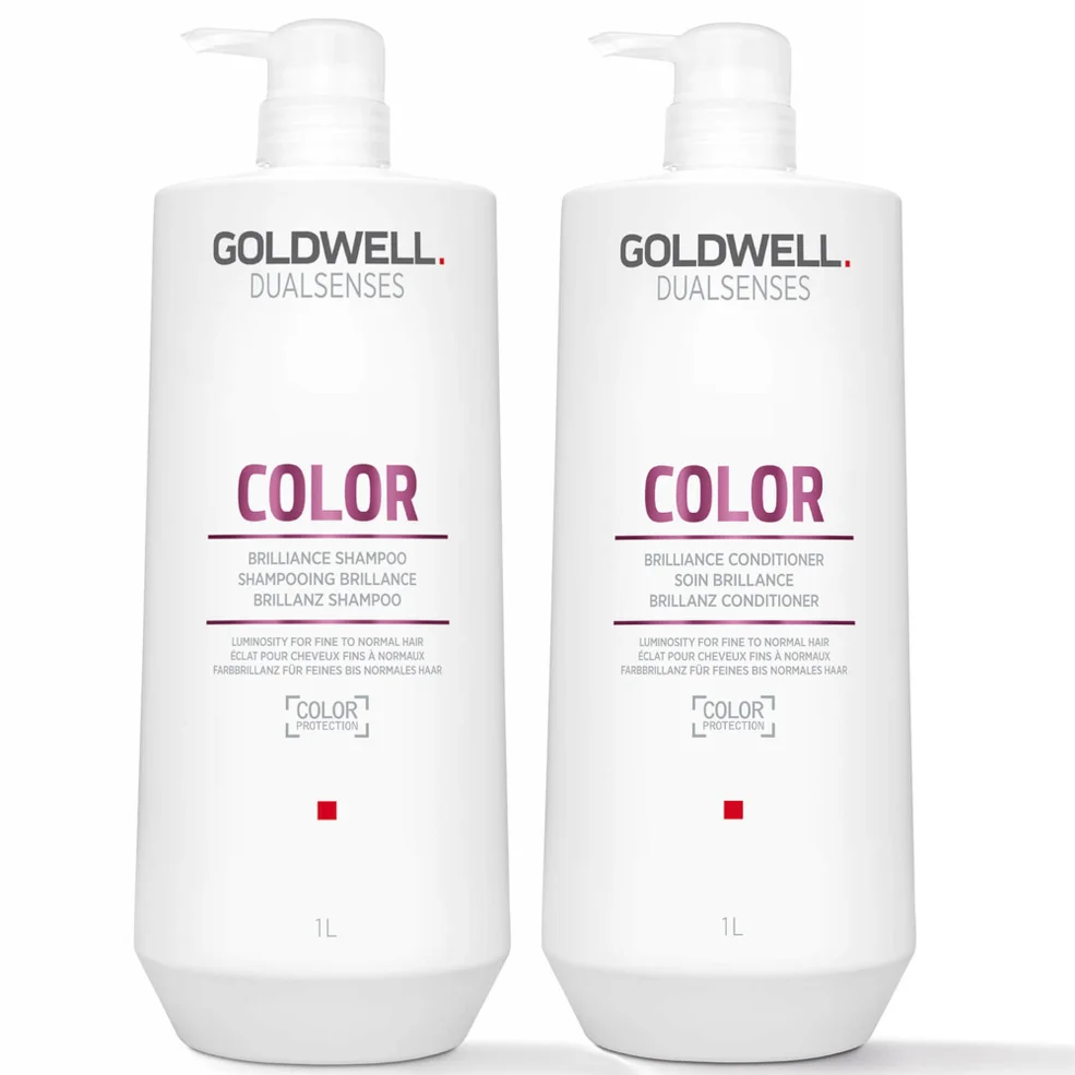 Goldwell Dualsenses Color Brilliance Shampoo and Conditioner 1L Duo Zdjęcie 1