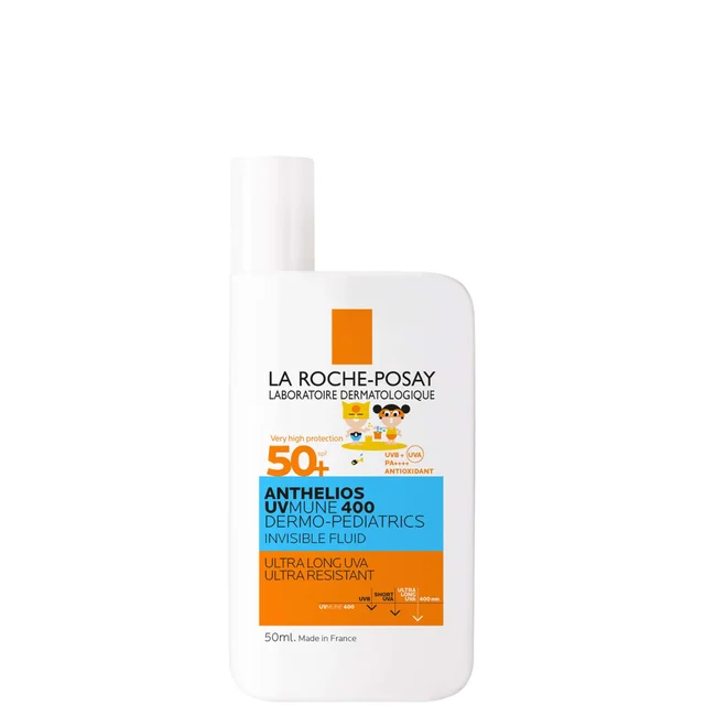 La Roche-Posay Anthelios UVMune 400 Dermo-Pediatrics Kids Ultra Light Invinsible Fluid SPF 50+ fluid dla dzieci z filtrem 50 ml