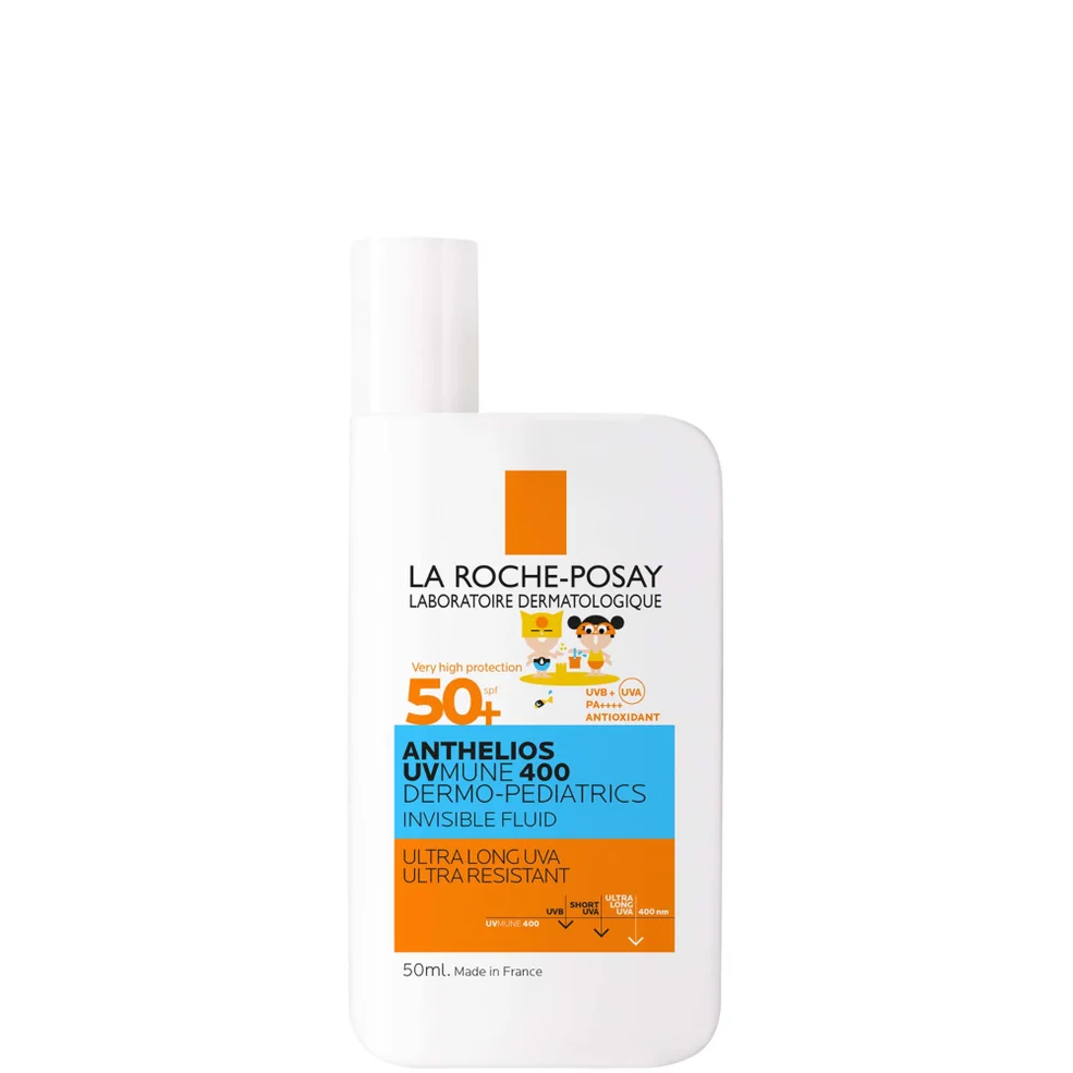 La Roche-Posay Anthelios UVMune 400 Dermo-Pediatrics Kids Ultra Light Invinsible Fluid SPF 50+ fluid dla dzieci z filtrem 50 ml Zdjęcie 1