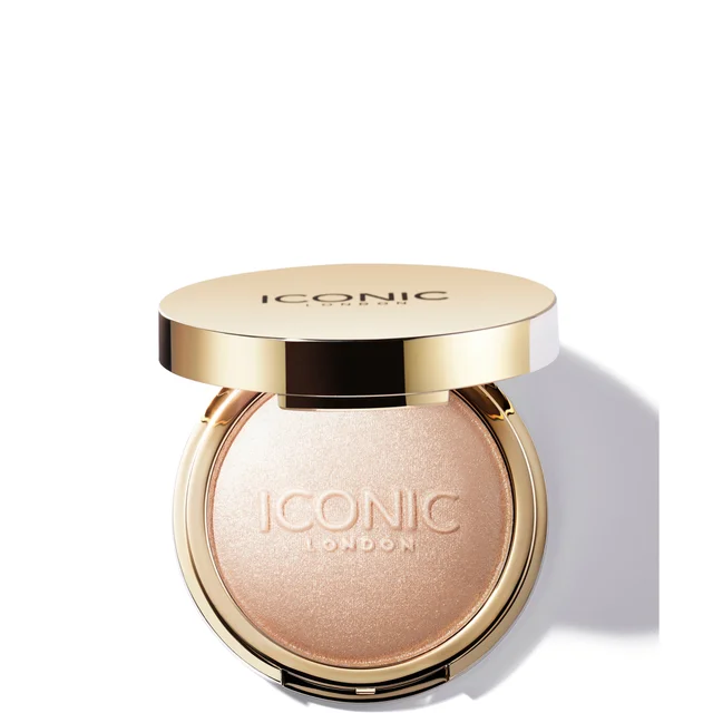 ICONIC London Lit and Luminous Baked Highlighter spiekany rozświetlacz 16 g