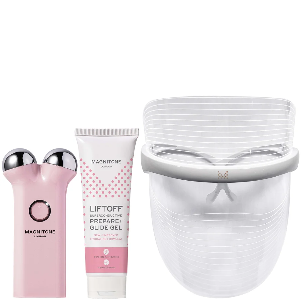 MAGNITONE London LiftOff Microcurrent and GetLit LED Face Mask Hero Bundle Zdjęcie 1