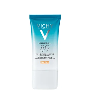 Vichy Mineral 89 72H Hyaluronic Acid Daily Fluid SPF50+ Sun Cream fluid z filtrem i kwasem hialuronowym 50 ml - undefined undefined