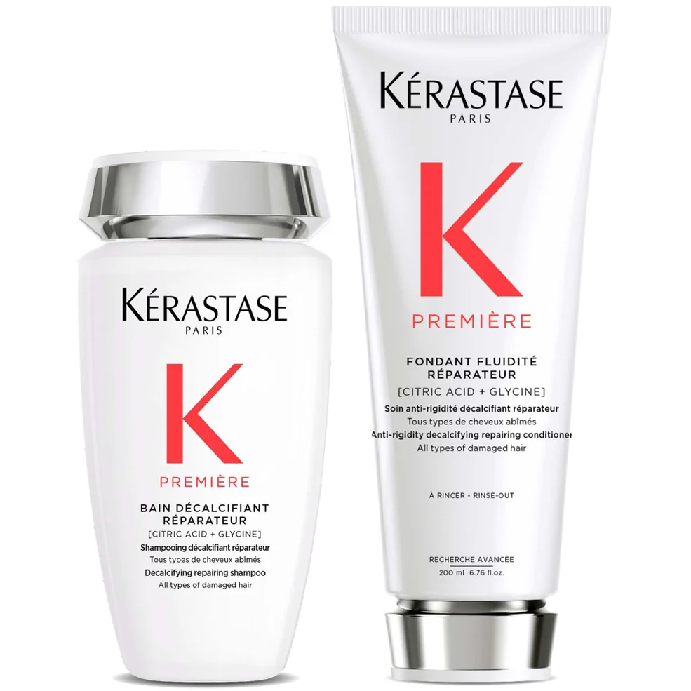 Kérastase Première Decalcifying Repairing Shampoo and Conditioner Duo for Damaged Hair with Pure Citric Acid and Glycine Zdjęcie 1