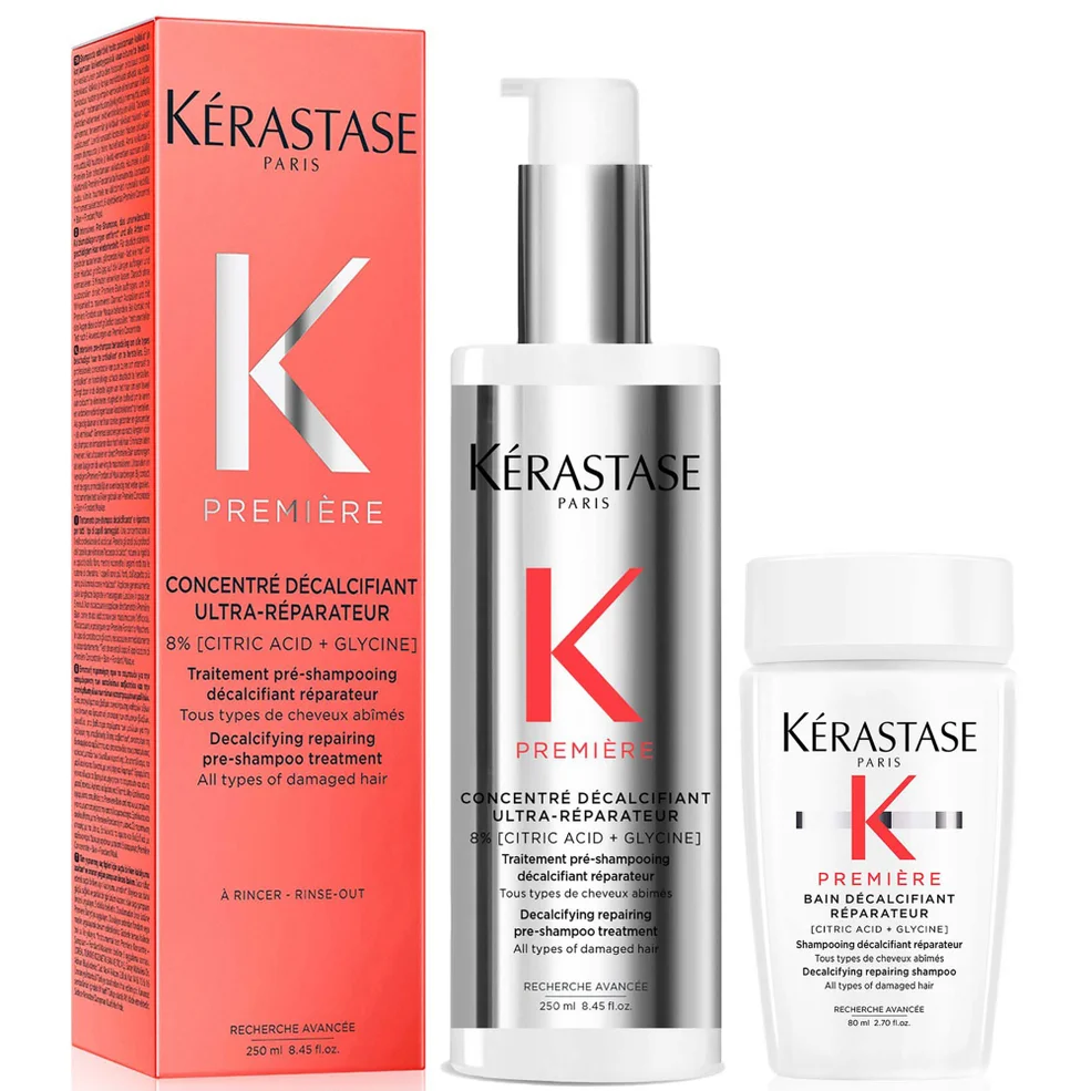 Kérastase Première Decalcifying Pre-Shampoo with Travel Size Shampoo for Damaged Hair with Pure Citric Acid Zdjęcie 1