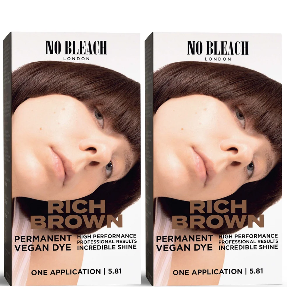 BLEACH LONDON Rich Brown Permanent Kit Duo Zdjęcie 1