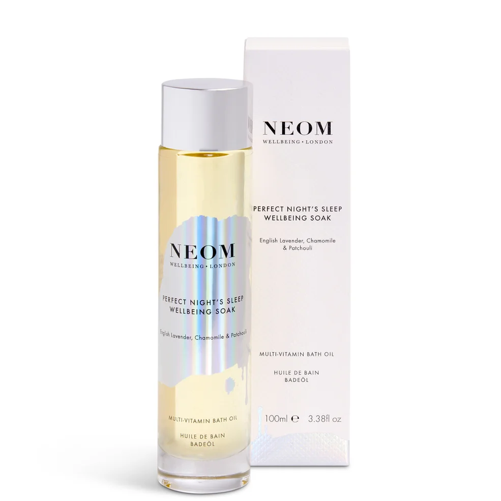 NEOM Perfect Night’s Sleep Wellbeing Soak Multi-Vitamin Bath Oil olejek witaminowy do kąpieli 100 ml Zdjęcie 1