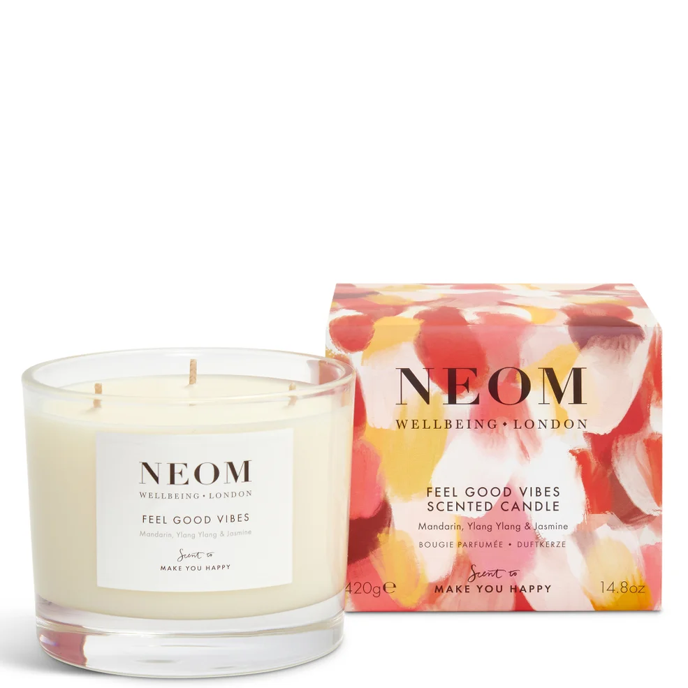 NEOM Feel Good Vibes 3 Wick Candle 420g Zdjęcie 1