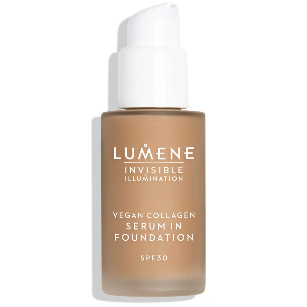 Lumene Invisible Illumination SPF30 Vegan Collagen Serum in Foundation 30ml (Various Shades) Zdjęcie 1