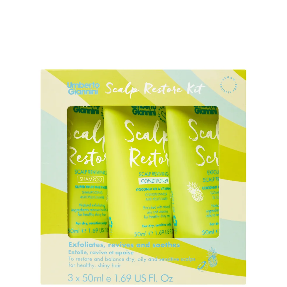 Umberto Giannini Scalp Starter Kit zestaw startowy 3 x 50 ml Zdjęcie 1