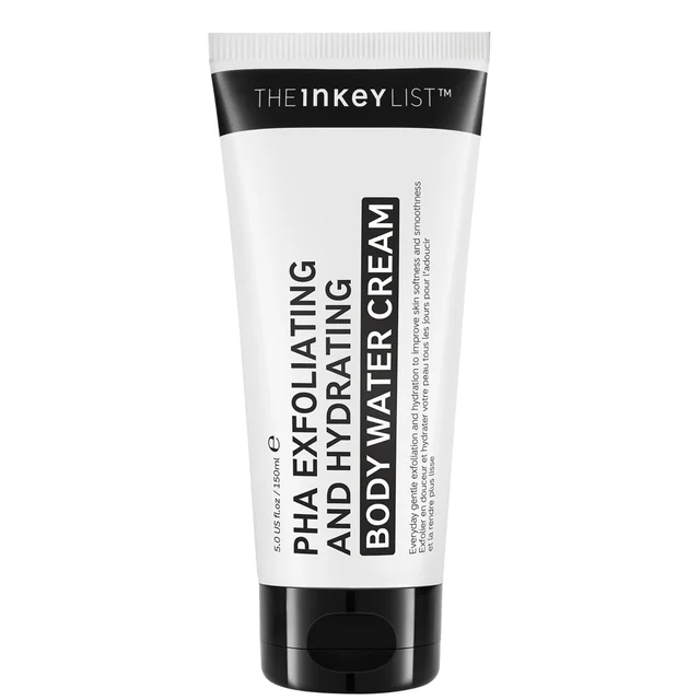 The INKEY List PHA Exfoliating and Hydrating Body Water Cream nawadniający krem do ciała 150 ml