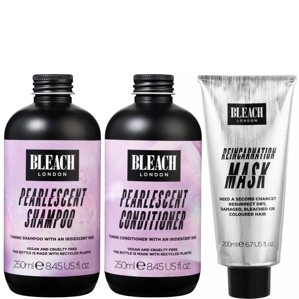 BLEACH LONDON Pearlescent 3 Step Routine Zdjęcie 1