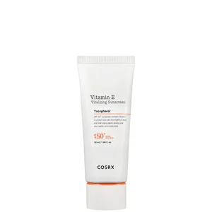 COSRX Vitamin E Vitalizing Sunscreen SPF 50+ rewitalizujący produkt przeciwsłoneczny z witaminą C 50 ml - undefined undefined