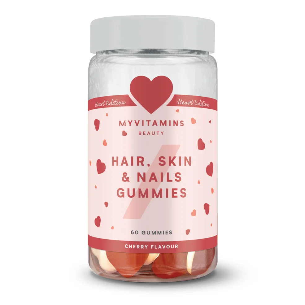 Myvitamins Hair, Skin & Nails Gummies, Cherry, 60 Gummies (WE) (ALT) Zdjęcie 1