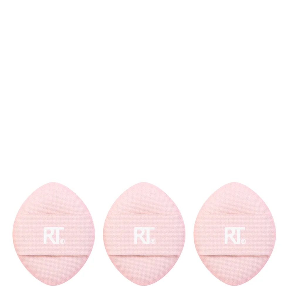 Real Techniques Mini Miracle Powder Puff Trio zestaw gąbeczek do pudru Zdjęcie 1